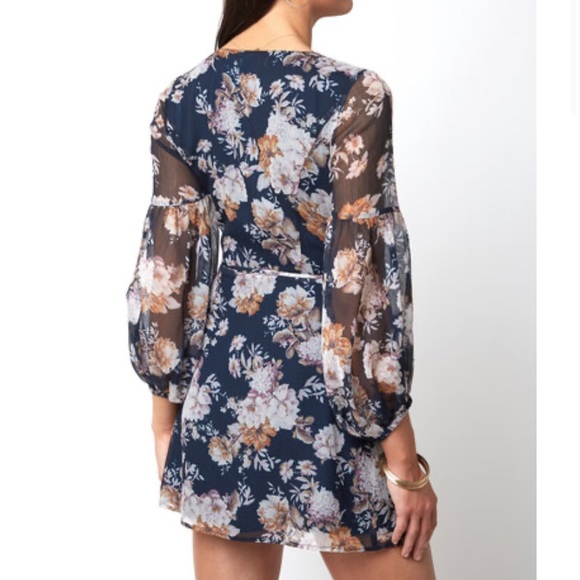 Wrap Mini Dress - Picture 2 of 2